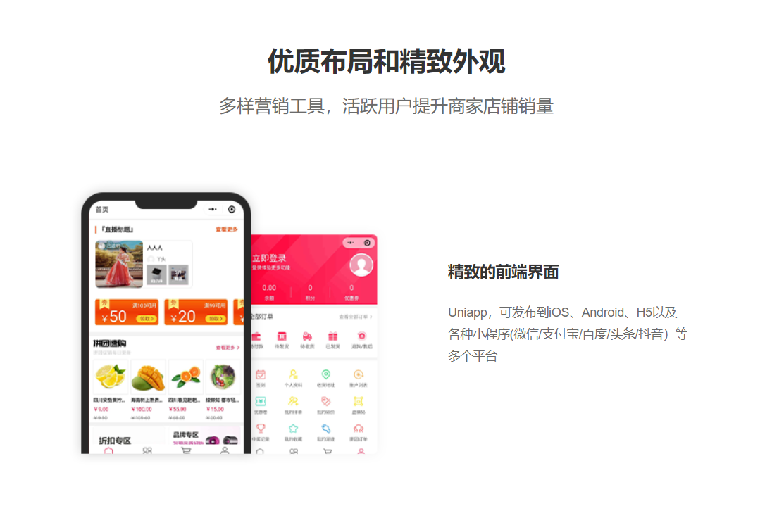 单商户基础版——非源码交付